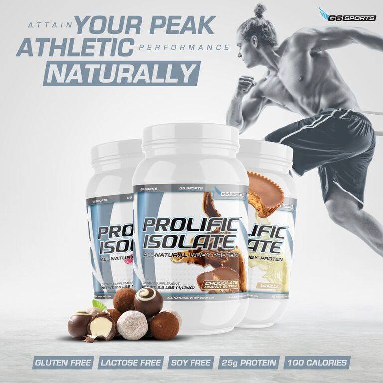 PROLIFIC ISOLATE All-Natural Whey Protein